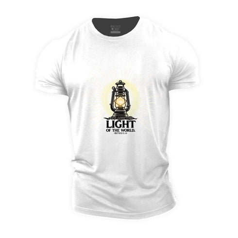 Men's You Are The Light Of The World Cotton T-Shirt