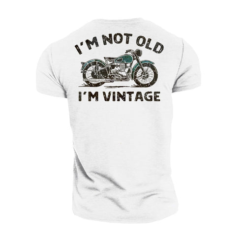 Men's I‘m Not Old I'm Vintage Cotton T-Shirt