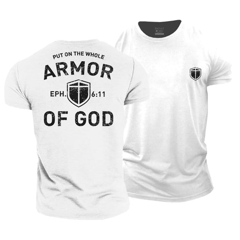 Men's Armor of God Cotton T-Shirt