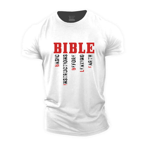 Men's Bible Cotton T-Shirt