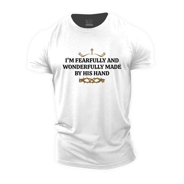 Unisex I’m Fearfully And Wonderfully Made By His Hand Cotton T-Shirt