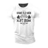 Men's Real Old Men Lift Iron Then Take A Nap Cotton T-Shirt