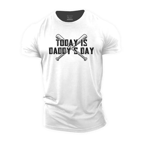 Men's Today Is Daddy's Day Cotton T-Shirt