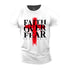 Unisex Faith Over Fear Cotton T-Shirt