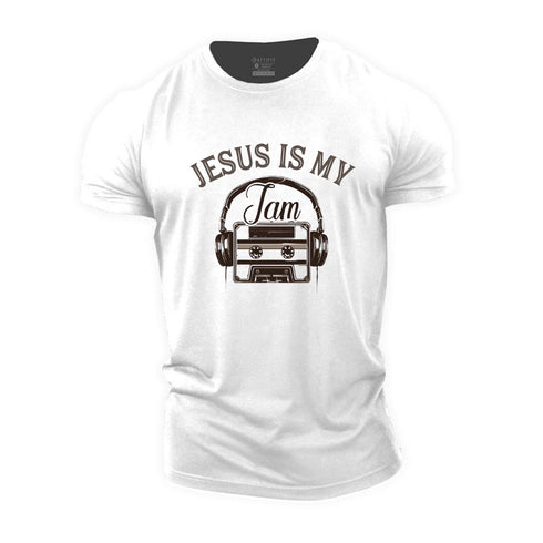 Men's Jesus Is My Jam Cotton T-Shirt