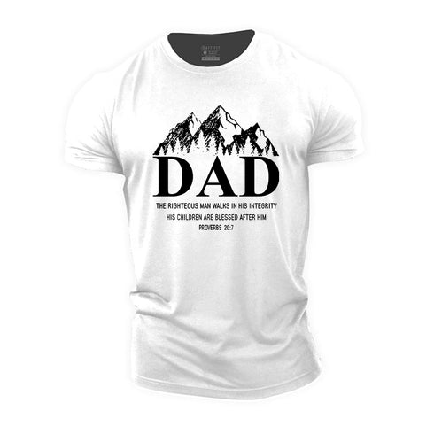 Men's DAD Mountain Cotton T-Shirt