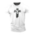 Men's Lion Cross Cotton T-Shirt