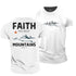 Men's Faith Can Move Mountains Cotton T-Shirt