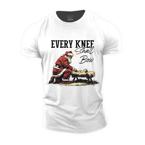 Unisex Every Knee Shall Bow Cotton T-Shirt
