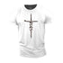 Men's Jesus Cross Cotton T-Shirt