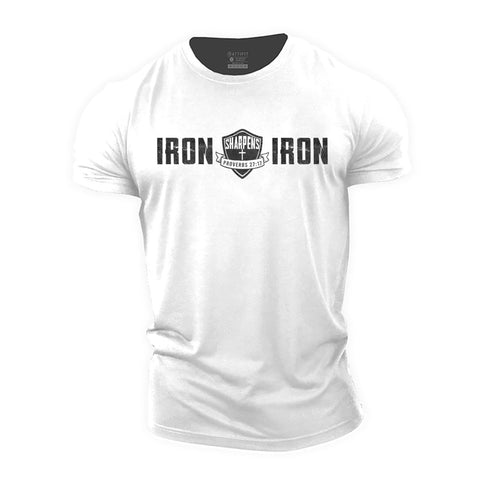 Men's Iron Sharpens Iron Cotton T-Shirt