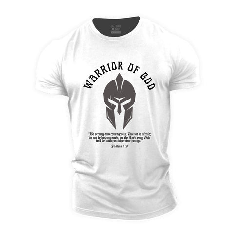 Men's Warrior Of God Cotton T-Shirt