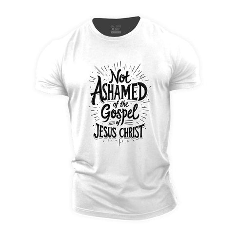 Men's Not Ashamed Of The Gospel Cotton T-Shirt