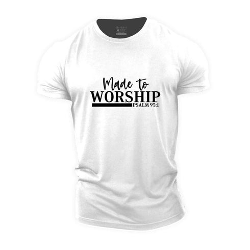 Men's Made To Worship Cotton T-Shirt