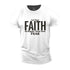 Men's Let Your Faith Bigger Than Your Fear Cotton T-Shirt