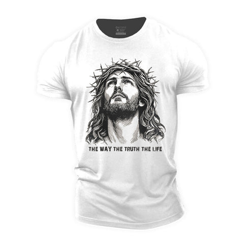 Unisex THE WAY THE TRUTH THE LIFE Cotton T-Shirt