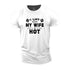 Men's I Lift Because My Wife Is Hot Cotton T-Shirt
