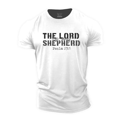 Men's The Lord Is My Shepherd Cotton T-Shirt
