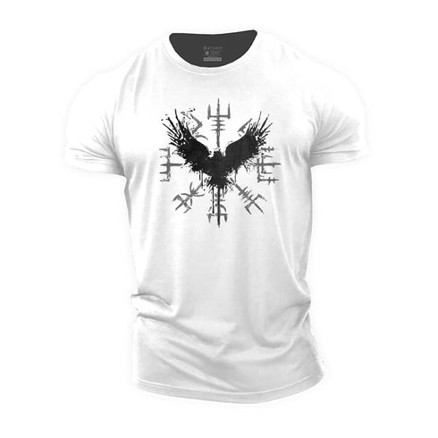 Men's Eagle Compass Cotton T-Shirt