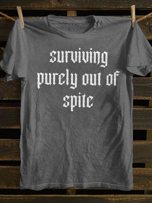 Unisex Surviving Purely T-shirt