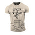 Men's Jesus The Ultimate Deadlifter Cotton T-Shirt