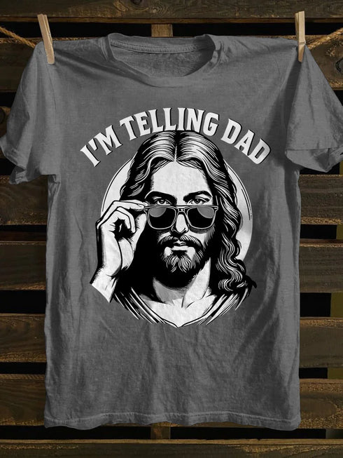 Unisex I'm Telling Dad T-shirt