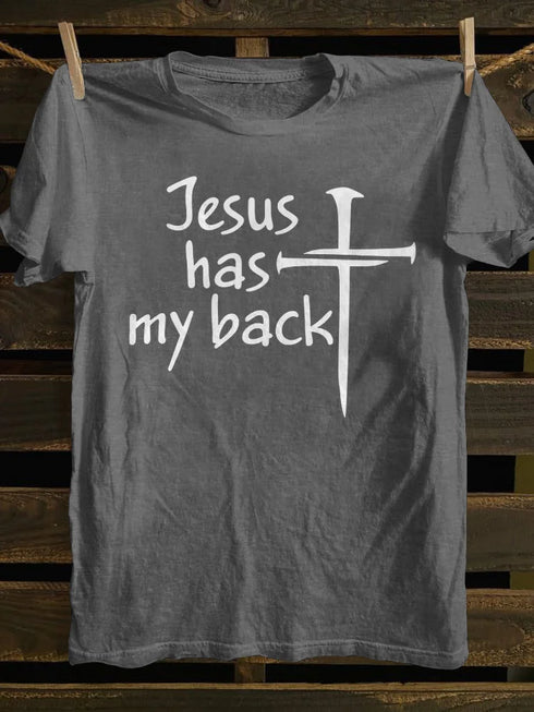Unisex Jesus Has My Back T-shirt