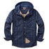Men‘s Warm Pocket Casual Hoodie Jacket Outwear