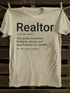 Unisex Real Estate Realtor Definition T-shirt