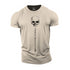 Men's Skull Strength Cotton T-Shirt