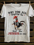 Unisex Why You All Trying To Test The Jesus in Me Classic T-shirt