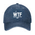 Men's WTF - WHERE'S THE FISH FUNNY PRINT CAP