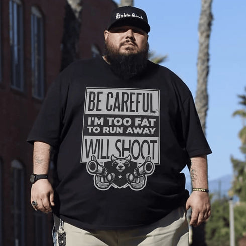 Men's Fat Will Shoot T-shirt