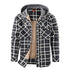 Men‘s Warm Pocket Casual Hoodie Jacket Outwear